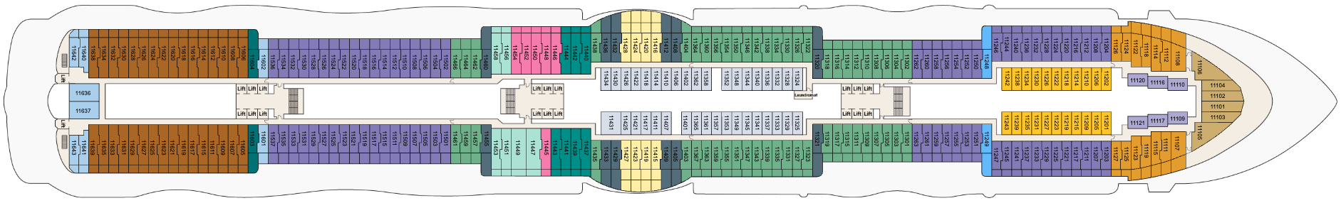 Princess Cruises Star Princess Deck 11.png
